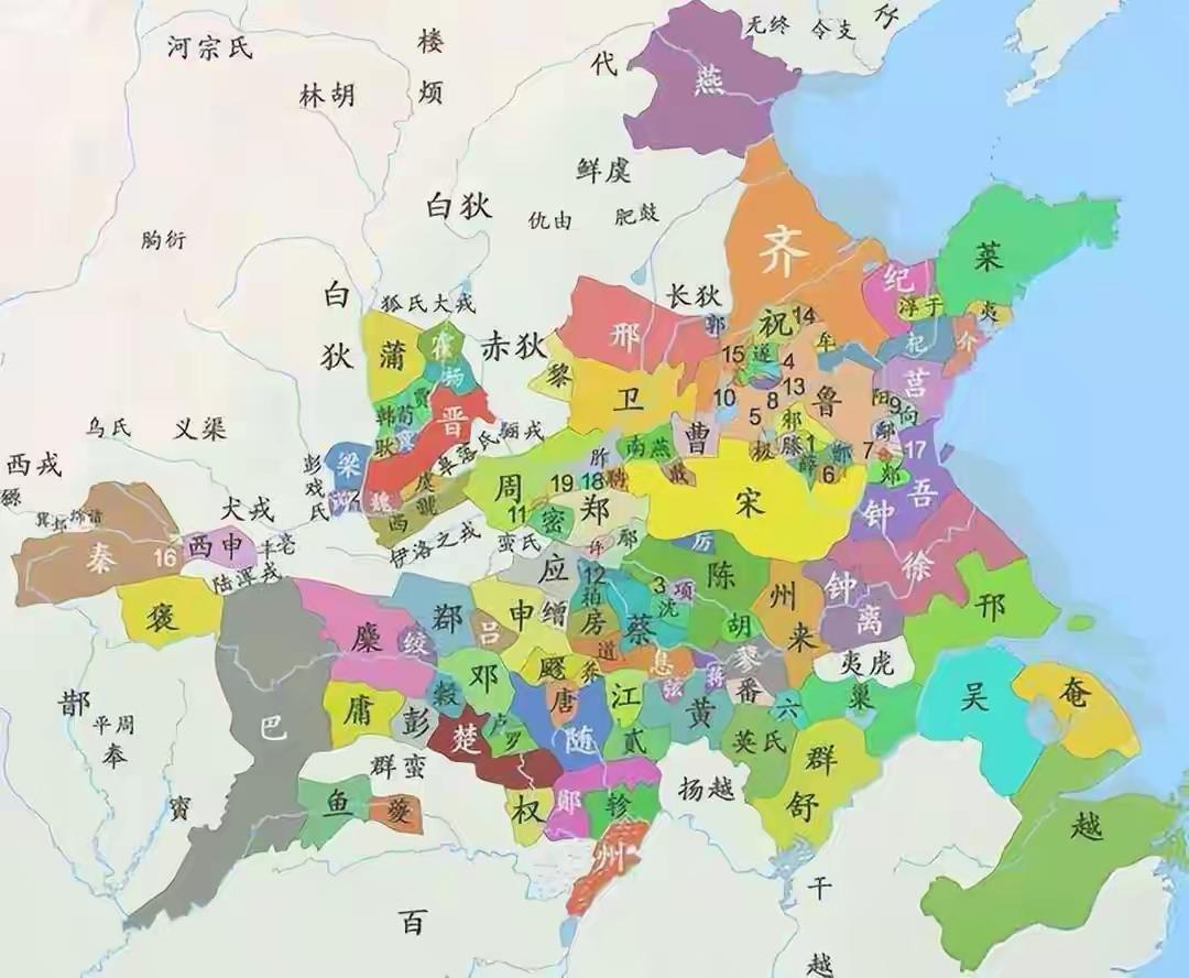 鄘国国都鄘城，位于今天河南新乡卫辉一带。武王灭商以后，推行“以殷治殷”，把殷商旧