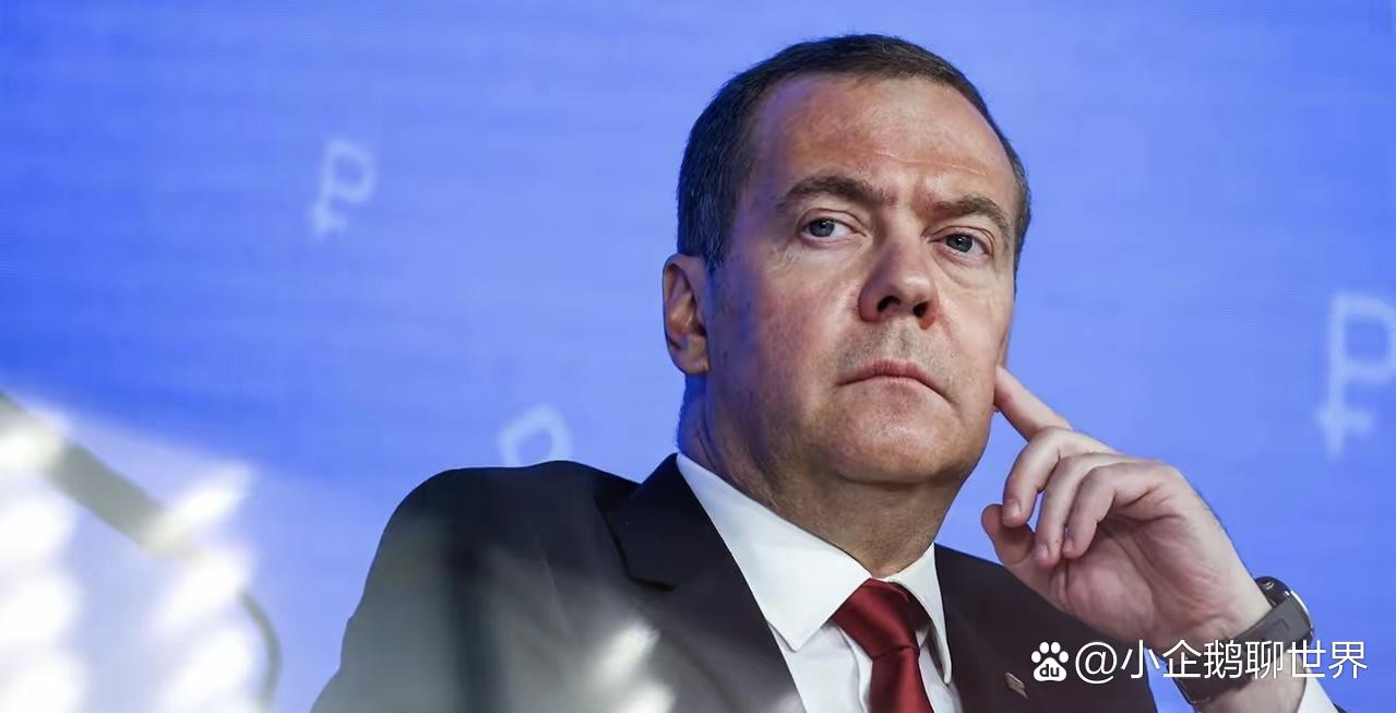 俄罗斯前总统梅德韦杰夫今天说：“特朗普和美国都不会退出北约。特朗普的言论纯粹是作