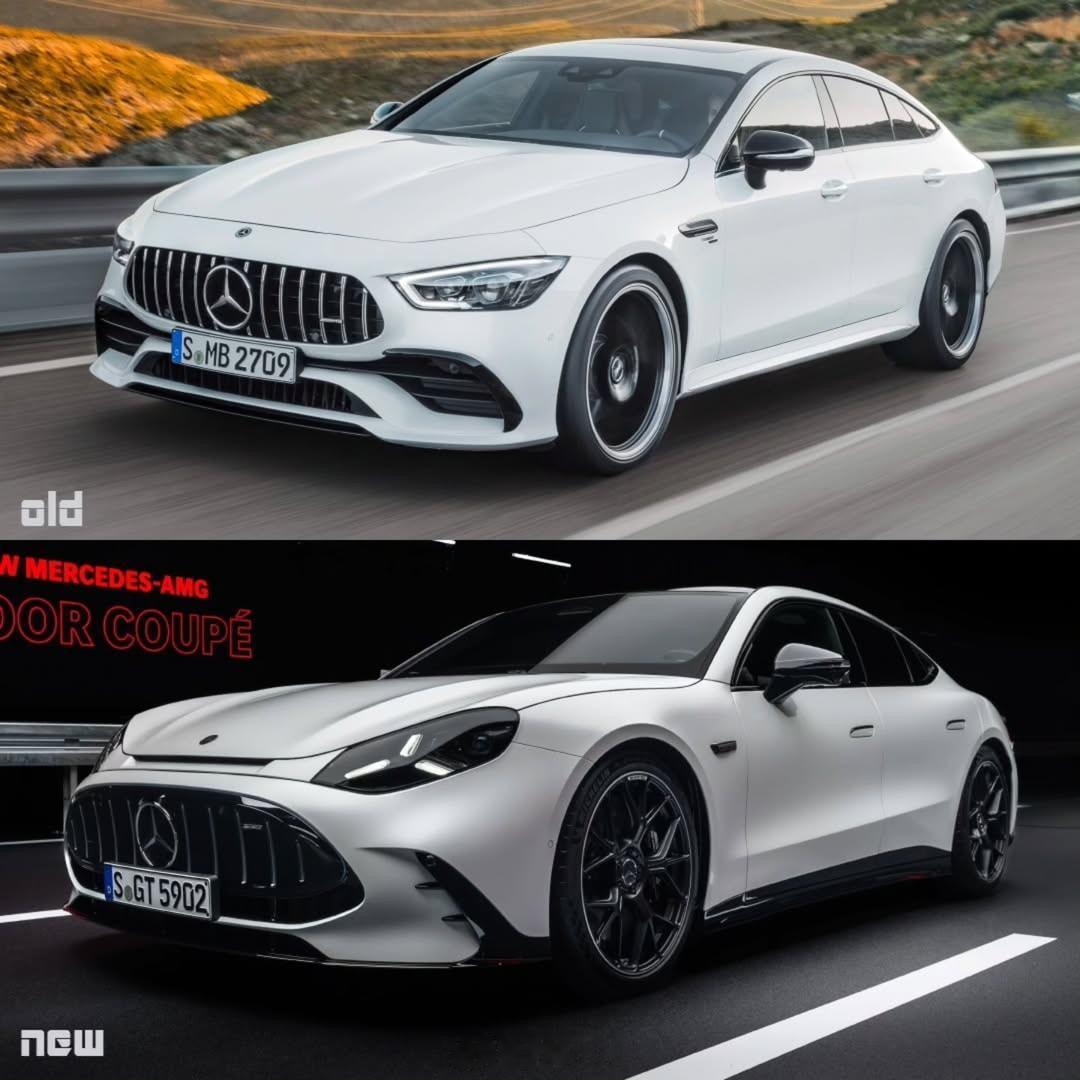 奔驰AMG GT燃油版&纯电版对比  奔驰AMG GT燃油版&纯电版对比，大家更