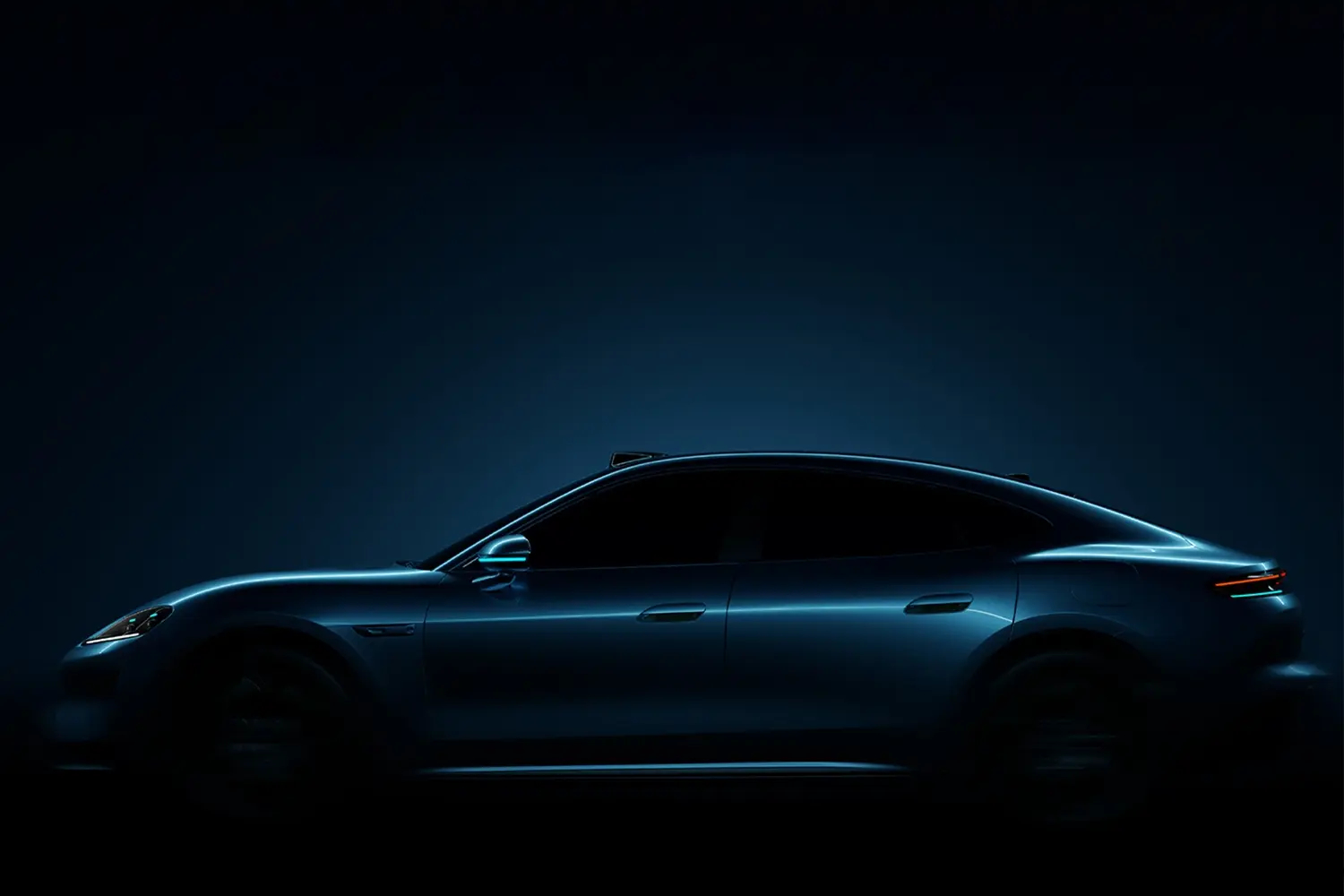 尚界 Z7 的外观设计比较对味✨。低趴宽肩的姿态，搭配流畅的溜背线条，轿跑的氛围