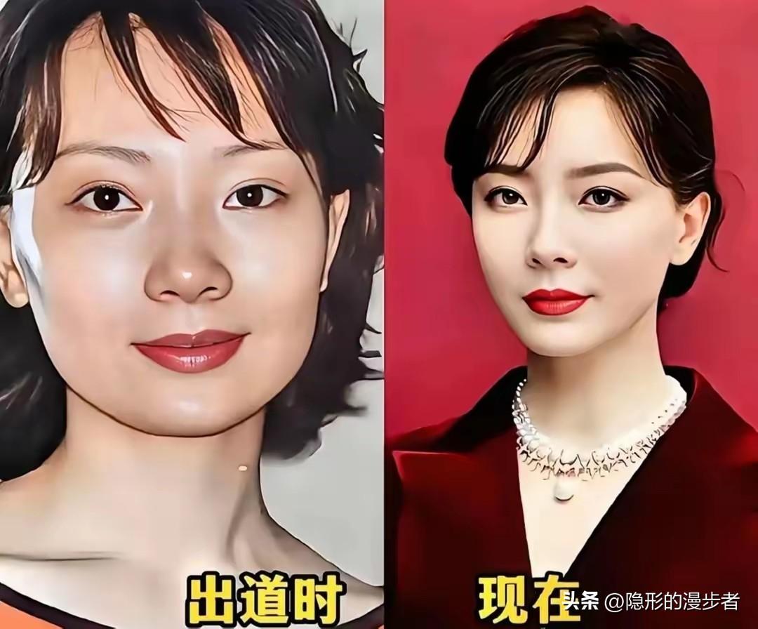 这些女明星出道前后的变化真不小，对比一看差别特别明显。
刚出道的时候，她们大多是