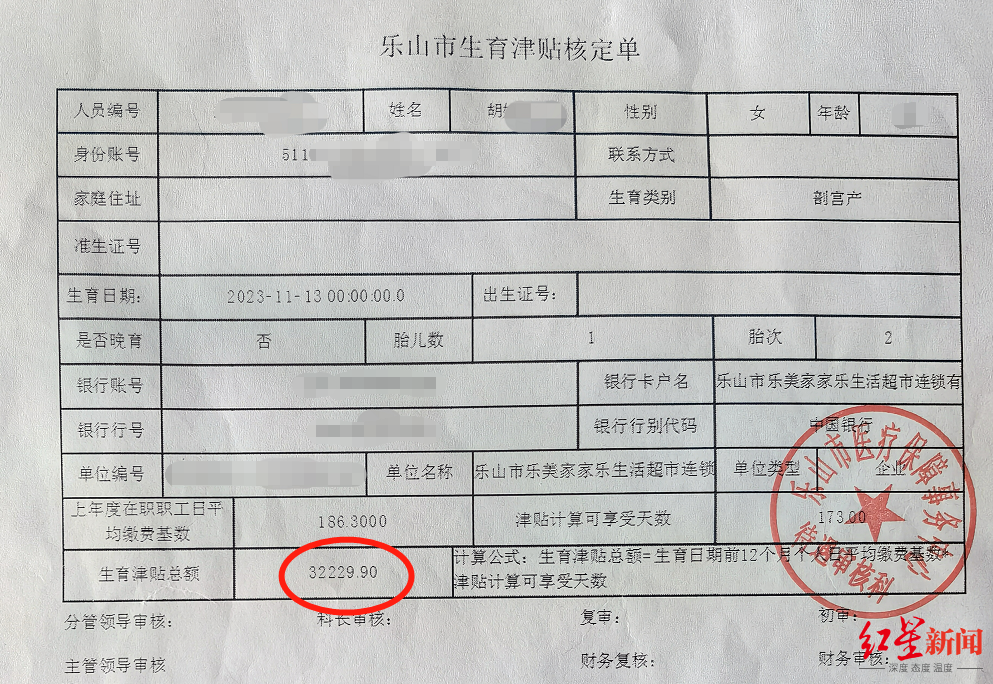 二胎妈妈之惑: 医保部门核发3万多元生育津贴, 公司仅发1万多产假工资 剩余津贴去哪了?