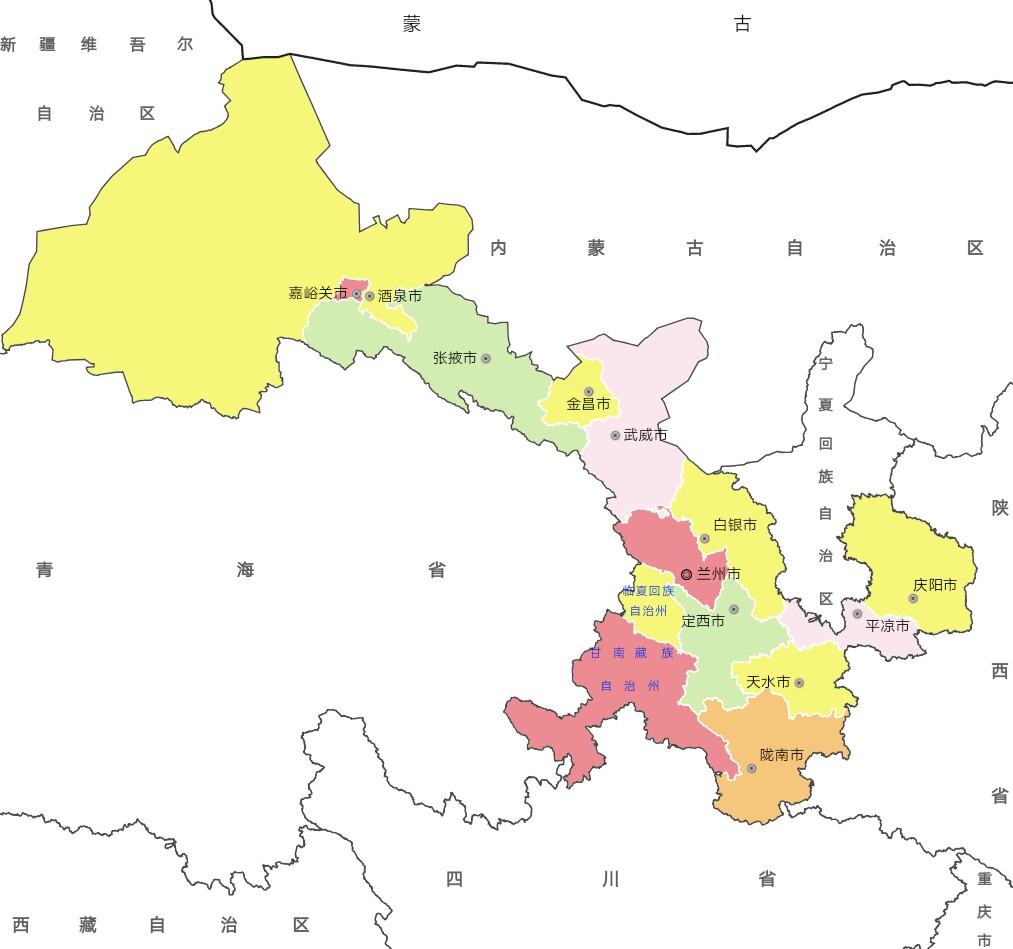 甘肃省各地市州全国知名度排序
第一名兰州，省会+兰州拉面；
第二名嘉峪关，天下第