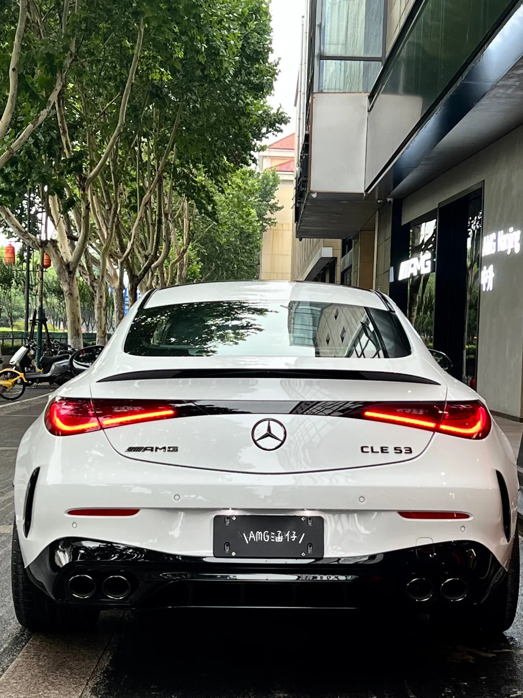 那个之前谁要白色AMG CLE53的！它来了😎