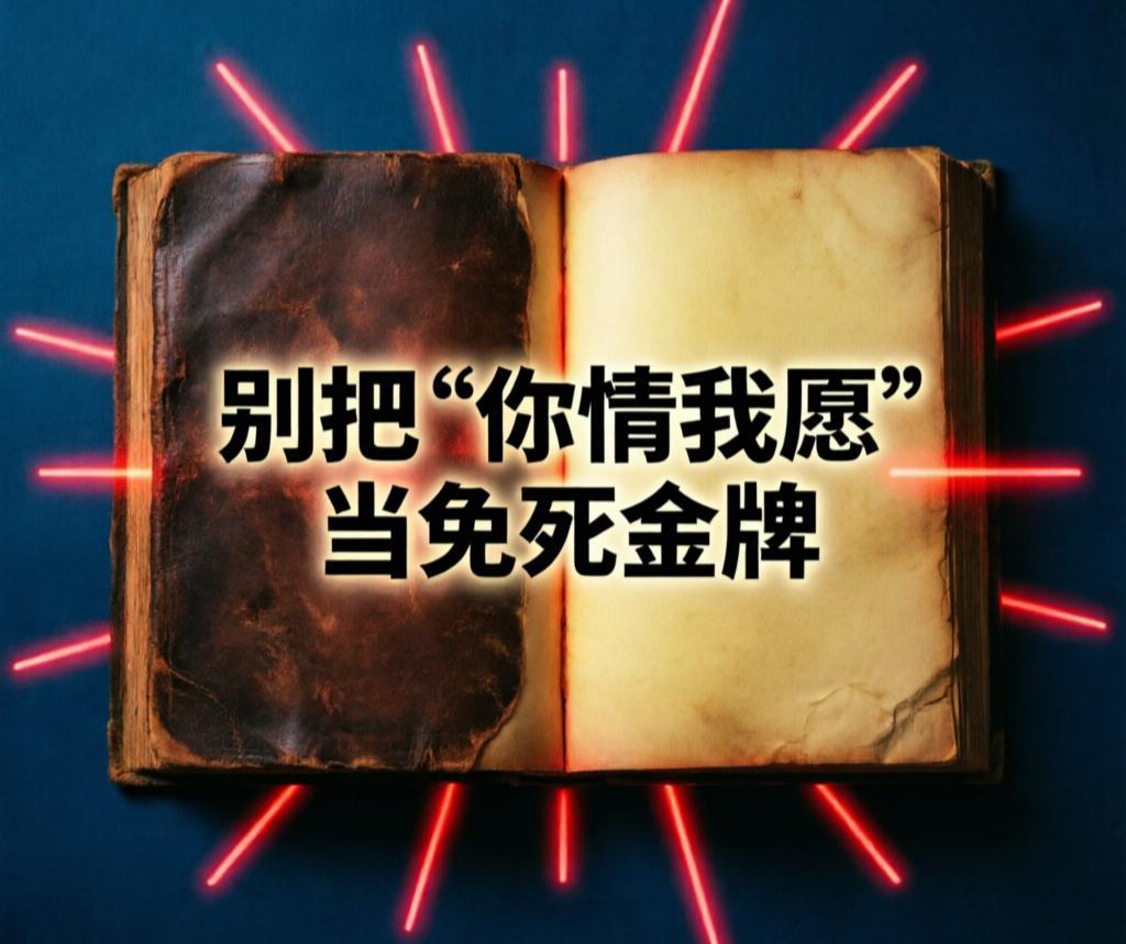 笔骨子有事说事 别把“你情我愿”当免死金牌！！！亲密关系里的“保命底线”，90%
