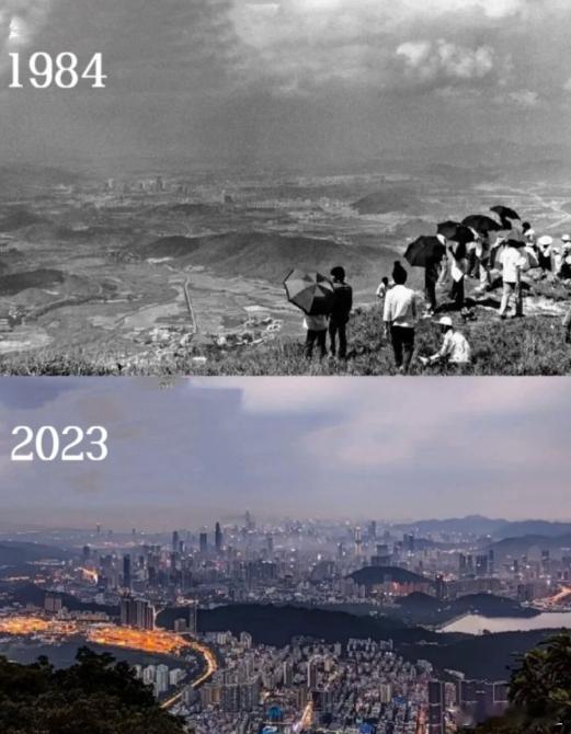 深圳45年的封神之路 深圳1984-2023，从小渔村到国际大都市[流鼻血]谁能