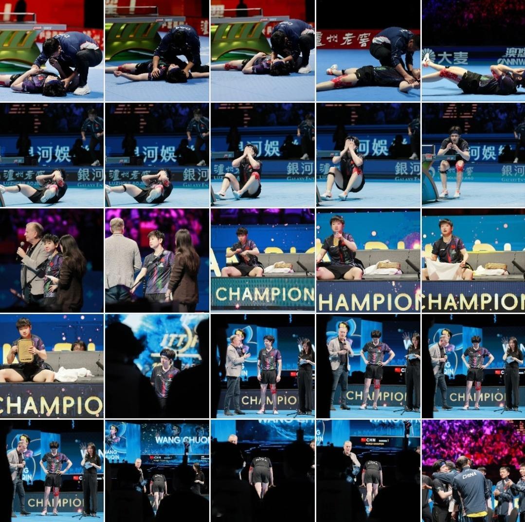 刚刚一边在随机听歌单里的歌…一边存澳门世界杯夺冠的图结果存小王倒地那组图的时候耳