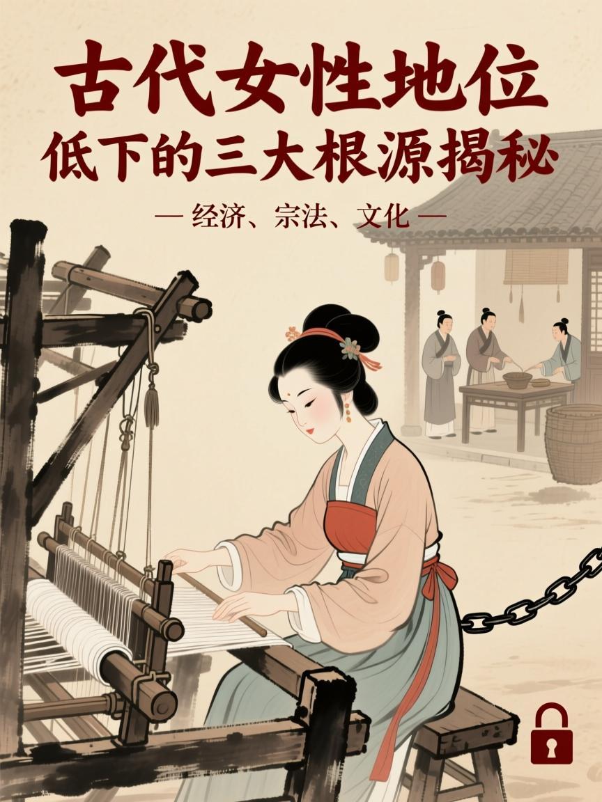 解析古代女性地位低下的原因
       古代女性地位极其低下。原始社会母系社会