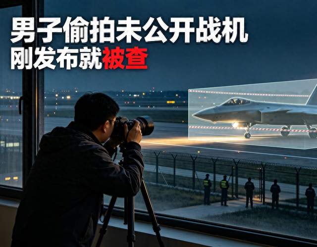 🔥男子偷拍未公开战机刚发布就被查