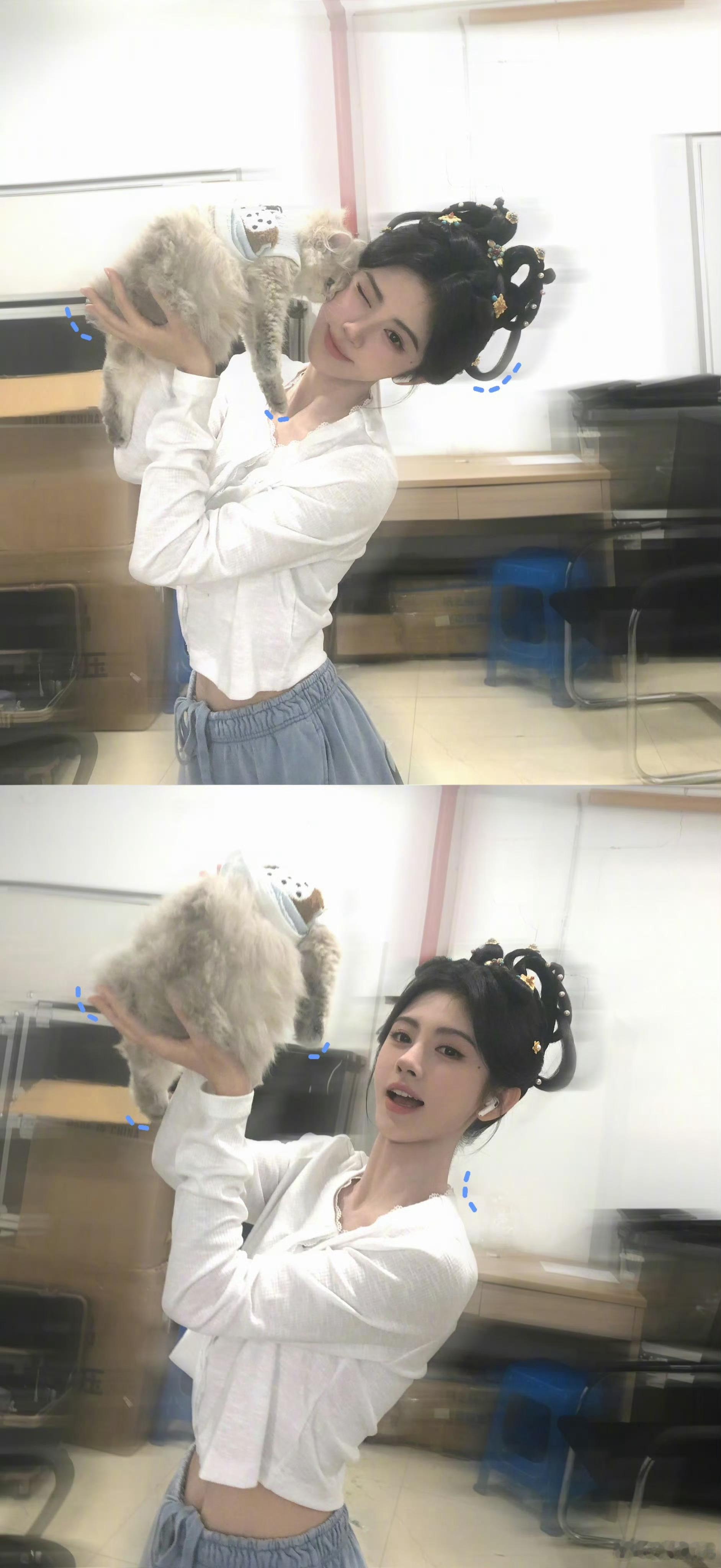 jjy鞠婧祎千香 jjy 鞠婧祎姜黎非手里常常握着你的小卡 但我也想手里握着是你