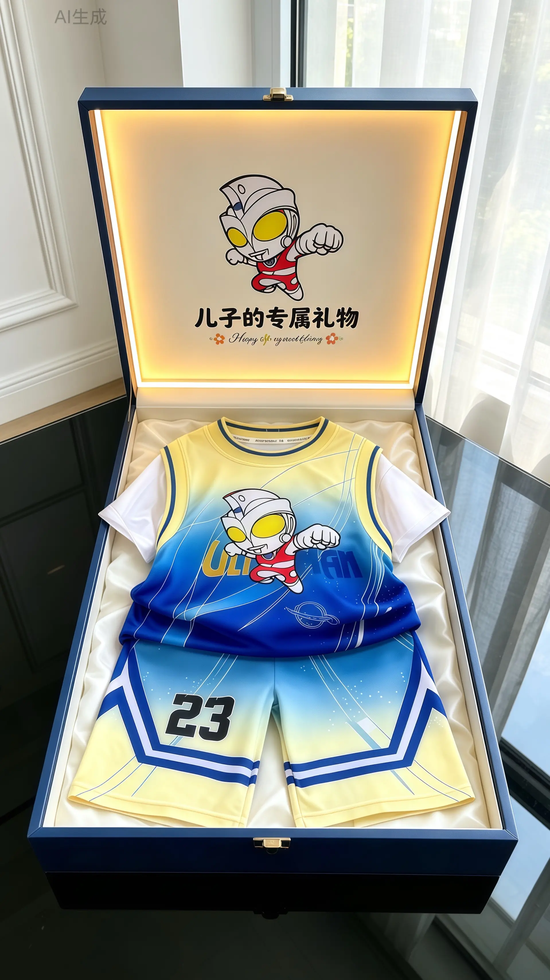 男宝穿搭 奥特曼男童套装 哪个奥特曼是你的光 我就是这条gai最亮的仔...