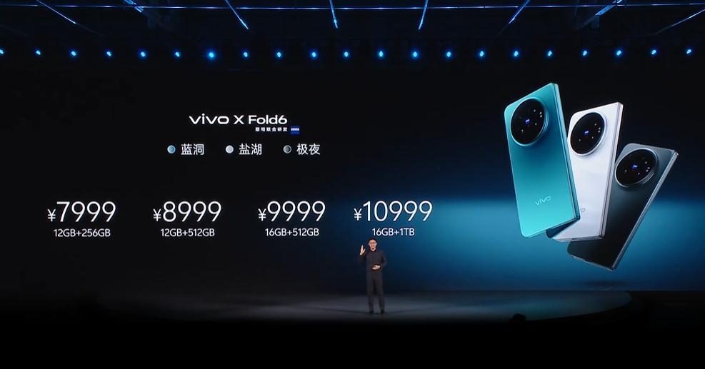 7999的价格真的太有诚意了吧？vivoXFold6 vivo折叠屏 人类对折叠
