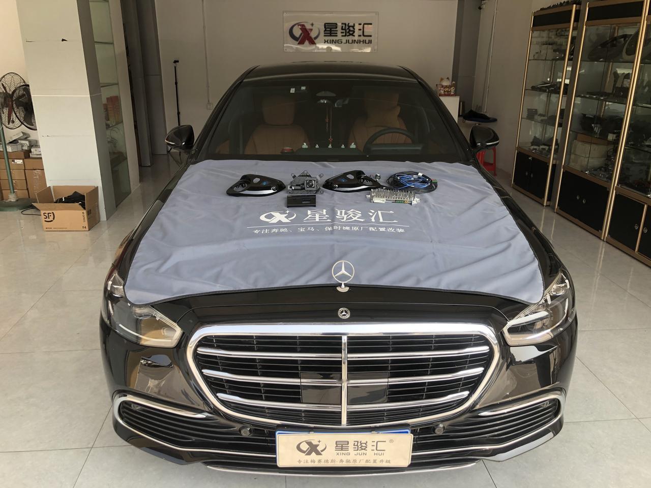 2024新款奔驰S400L升级360全景/前排座椅通风功能
加装了原厂360全景