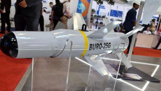 土耳其BURQ系列：用于无人机和直升机的激光制导空地弹药：BURQ-50：≤50