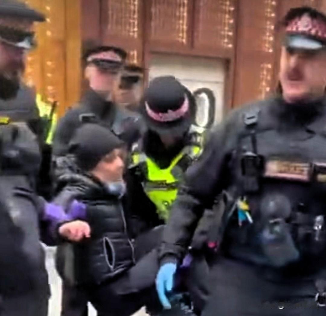 瑞典环保少女又被抓了，屡抓屡犯。

瑞典“环保少女”格蕾塔·通贝里在英国伦敦，因