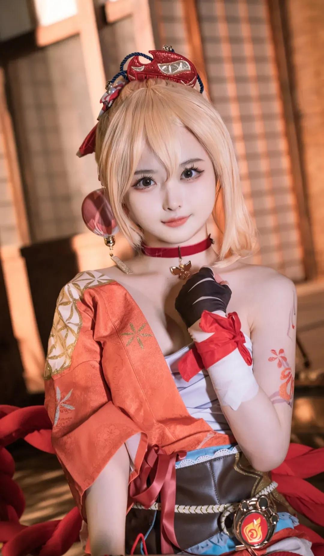 宵宫，稻妻烟花师，提瓦特第二。第一是可莉，走到哪儿，炸到哪儿！#原神# #游戏#