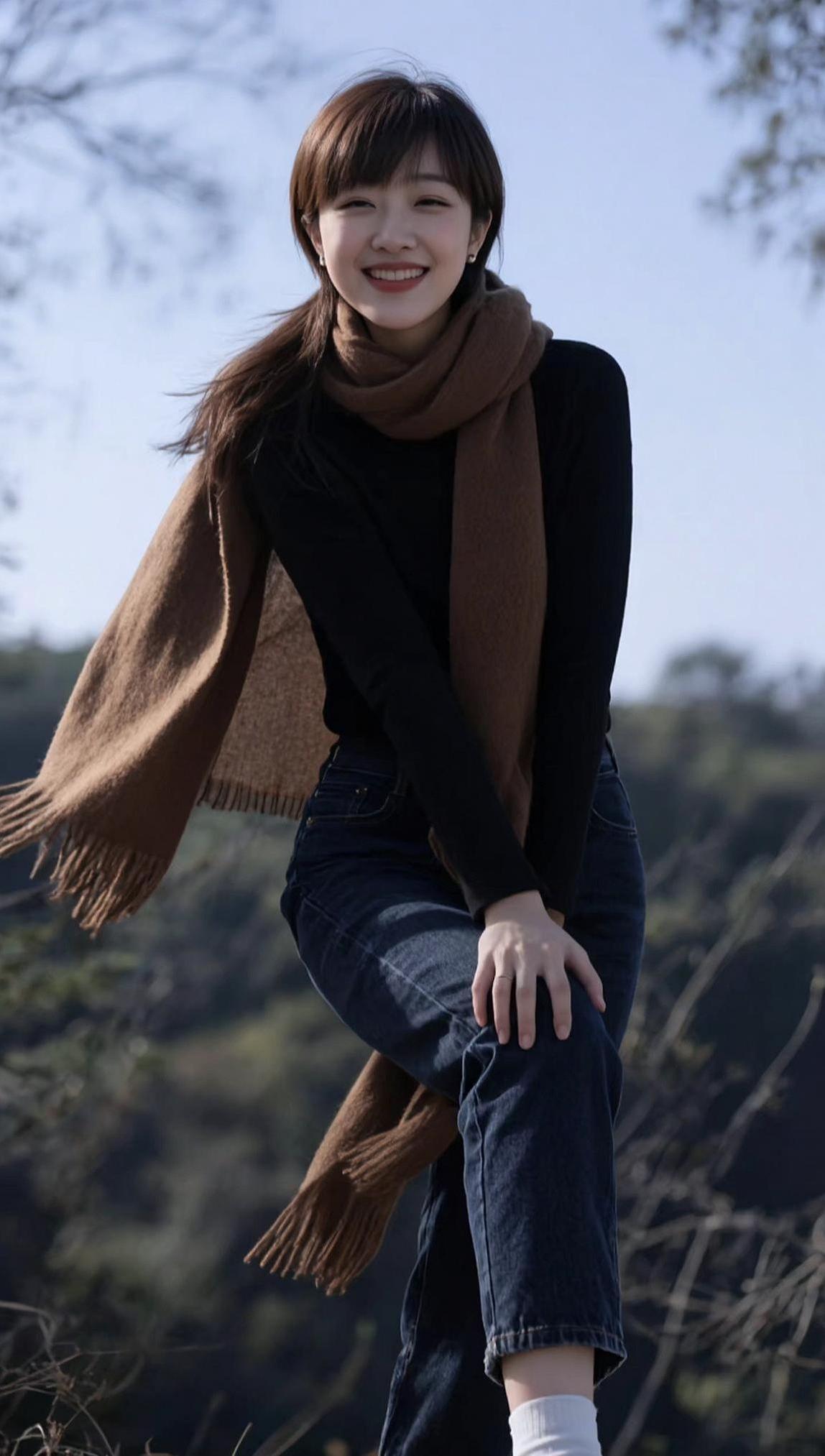 AI山野生活照 抖音ai创作