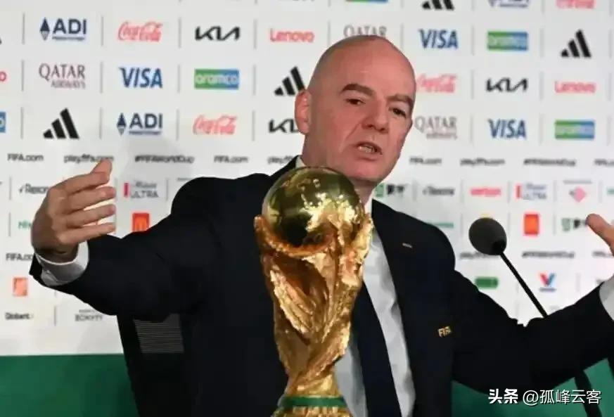 世界杯还要扩军到64支球队，国际足联主席因凡蒂诺给出的理由非常充分：给世界小国一