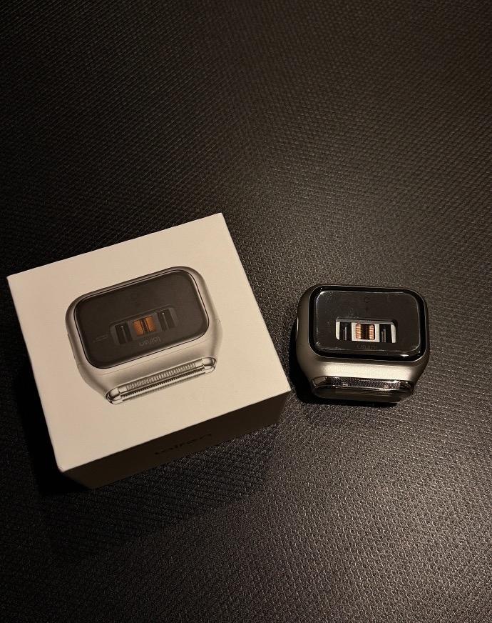 买的徕芬 P3 Pro 到货了，是特地为接下来一个月的跨国出差准备的。
太帅了说