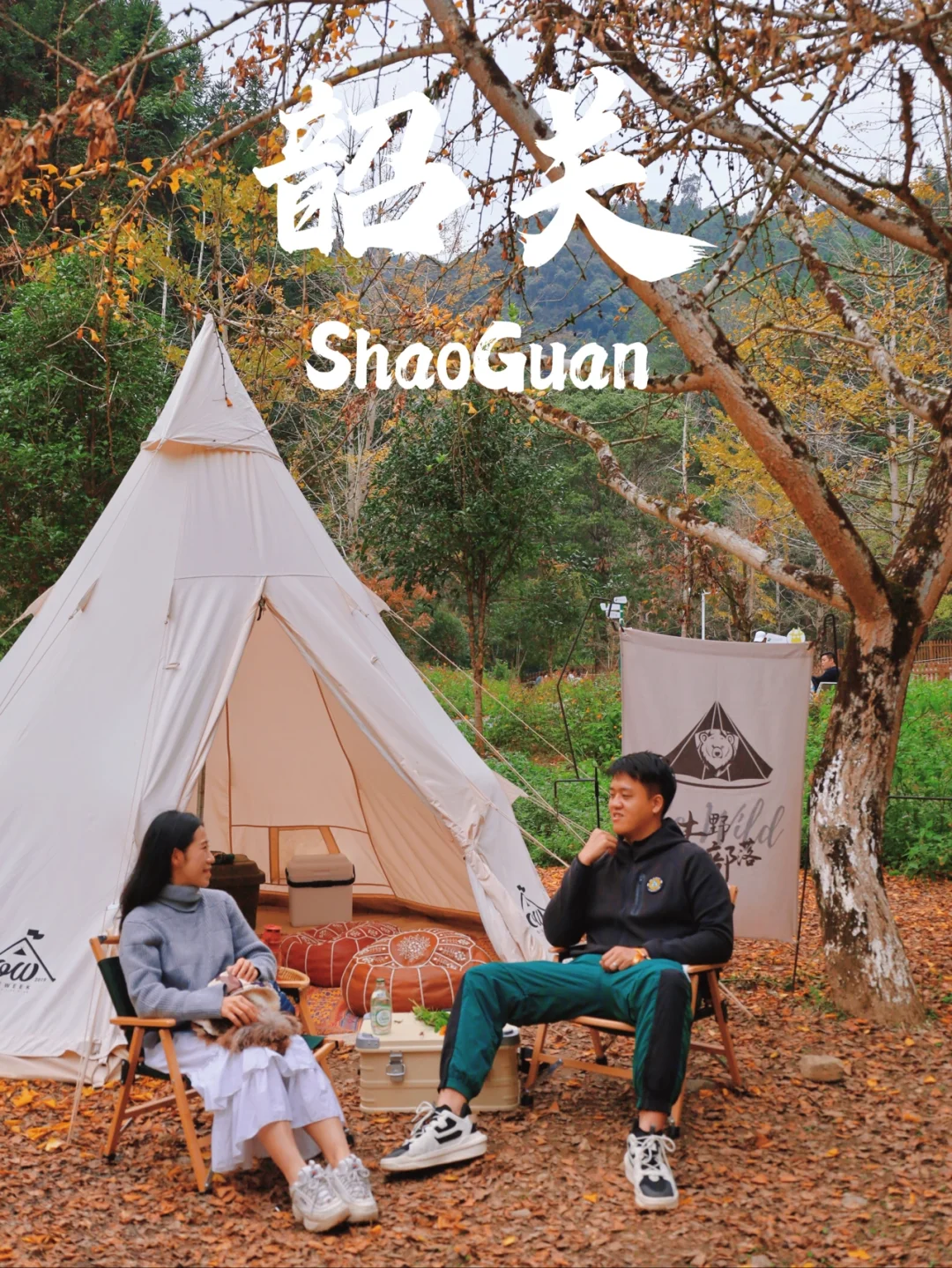 韶关🍂邂逅广东秋天的浪漫💕银杏林露营⛺️