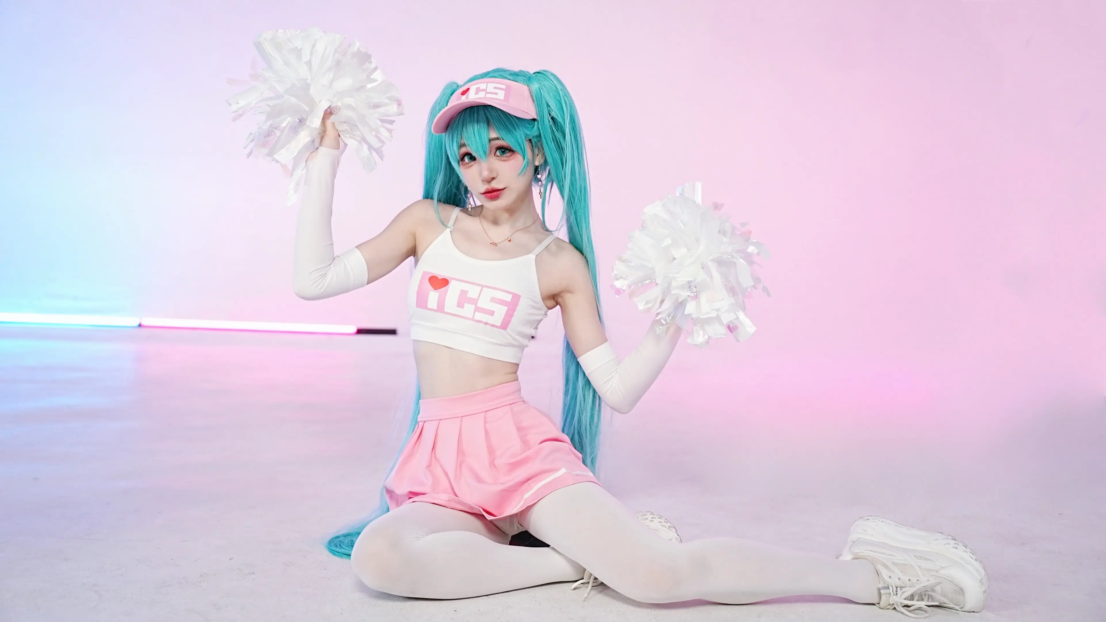 拉拉队miku为你加油打气！