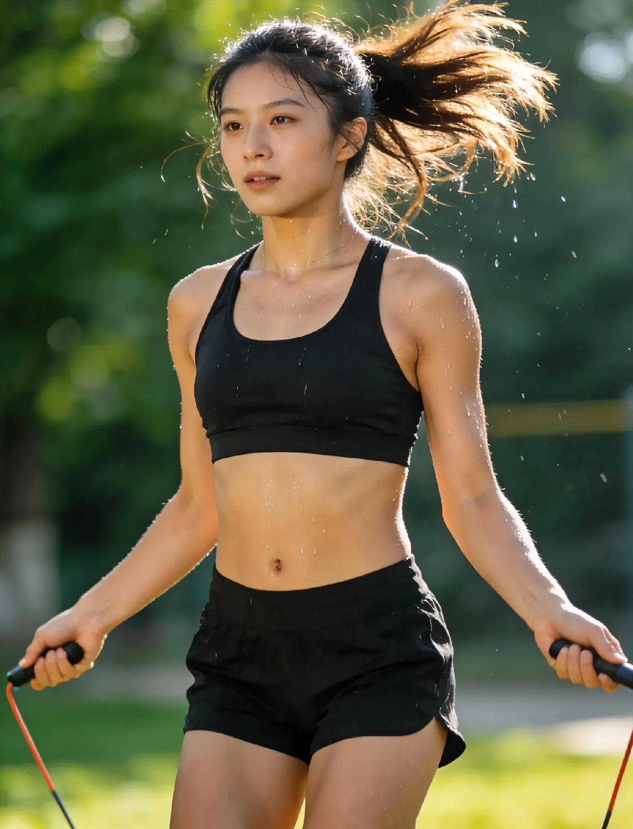 经常跳真能在一定程度上提升颜值。就拿跳绳来说，这是常见的跳动方式。持续跳绳时，身