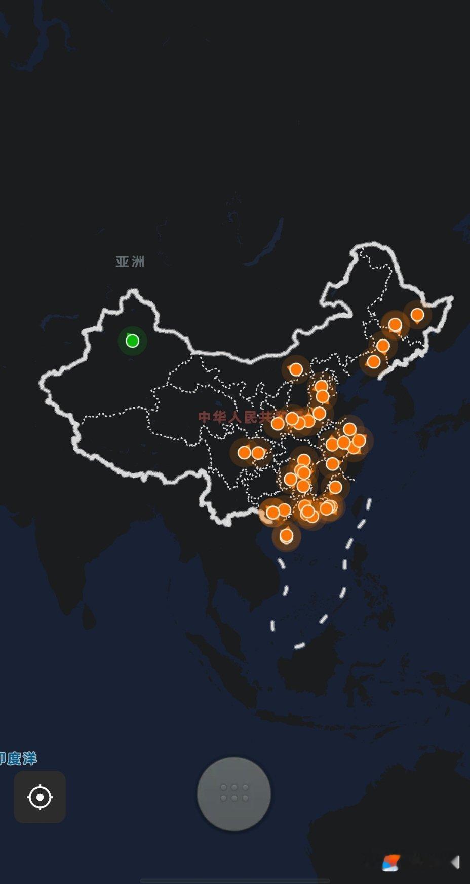 孤独的盘 