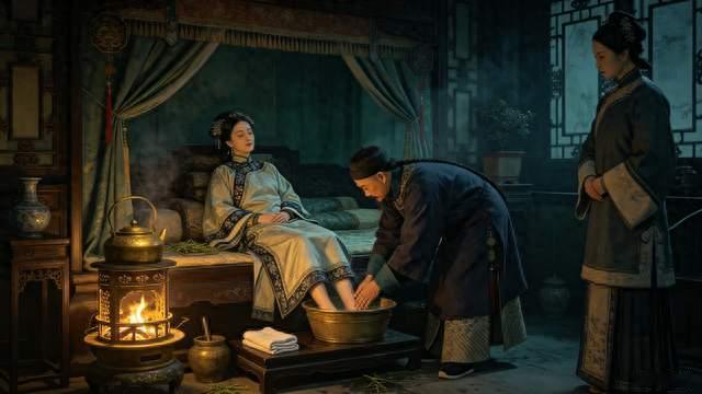 慈禧洗脚，李莲英为何敢吐口水？