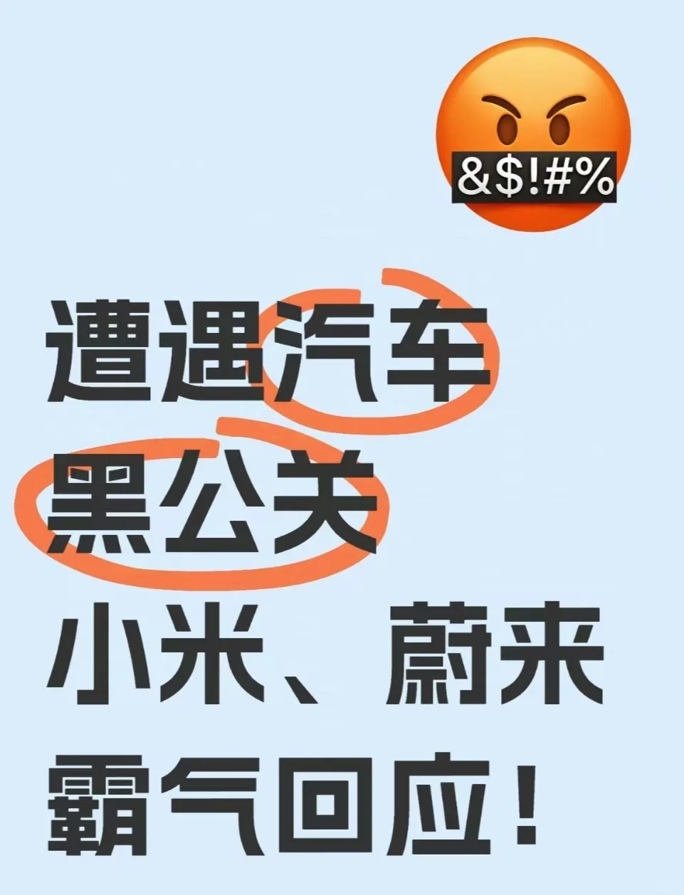 车圈水军被制裁，这波我站车企！