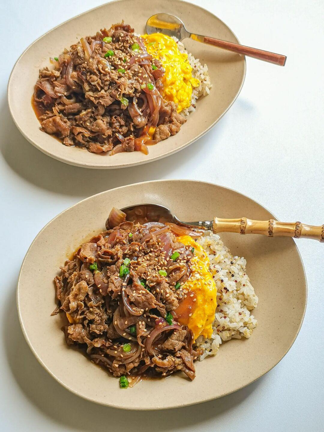 日式洋葱肥牛饭‼️酱汁浓郁🍛好吃到爆炸