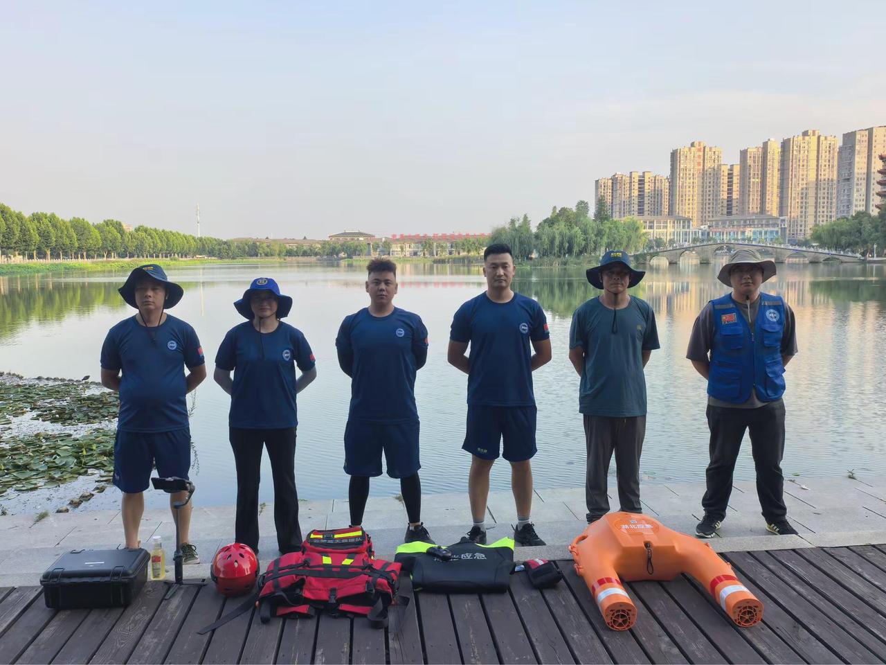 云梦：启动水陆空三位一体立体化防溺水巡查。
