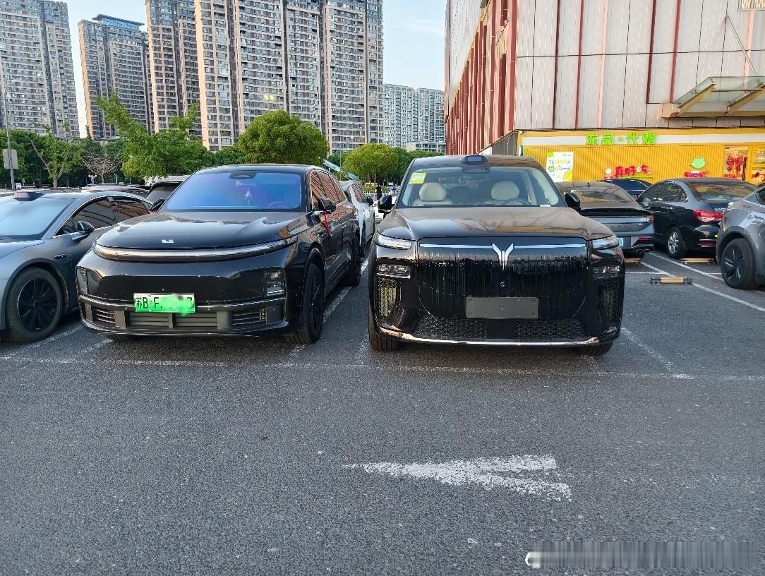 周末去看了一下岚图泰山X8，感叹今年出的几个五座车，有点过于大了。(有必要买这么