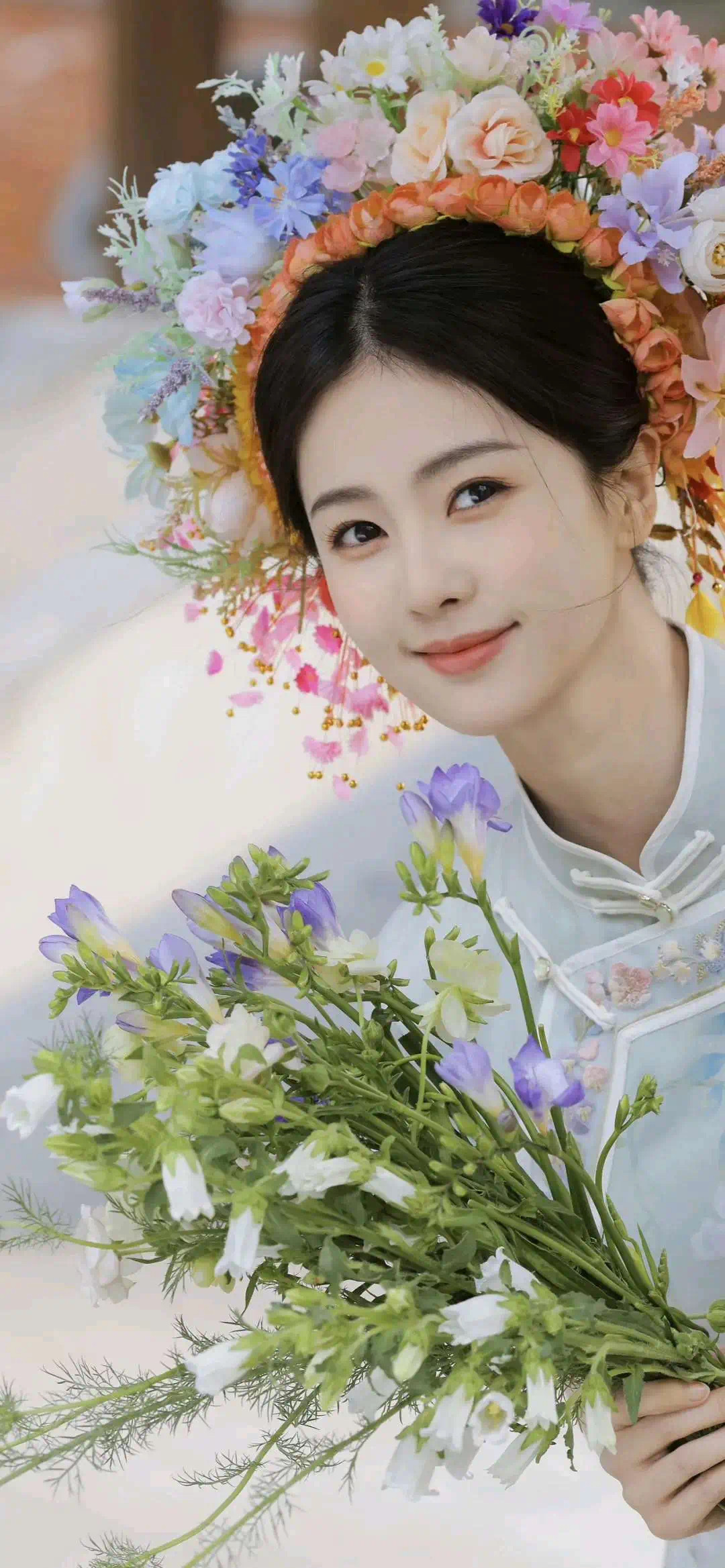 白鹿·簪花少女 ​​​