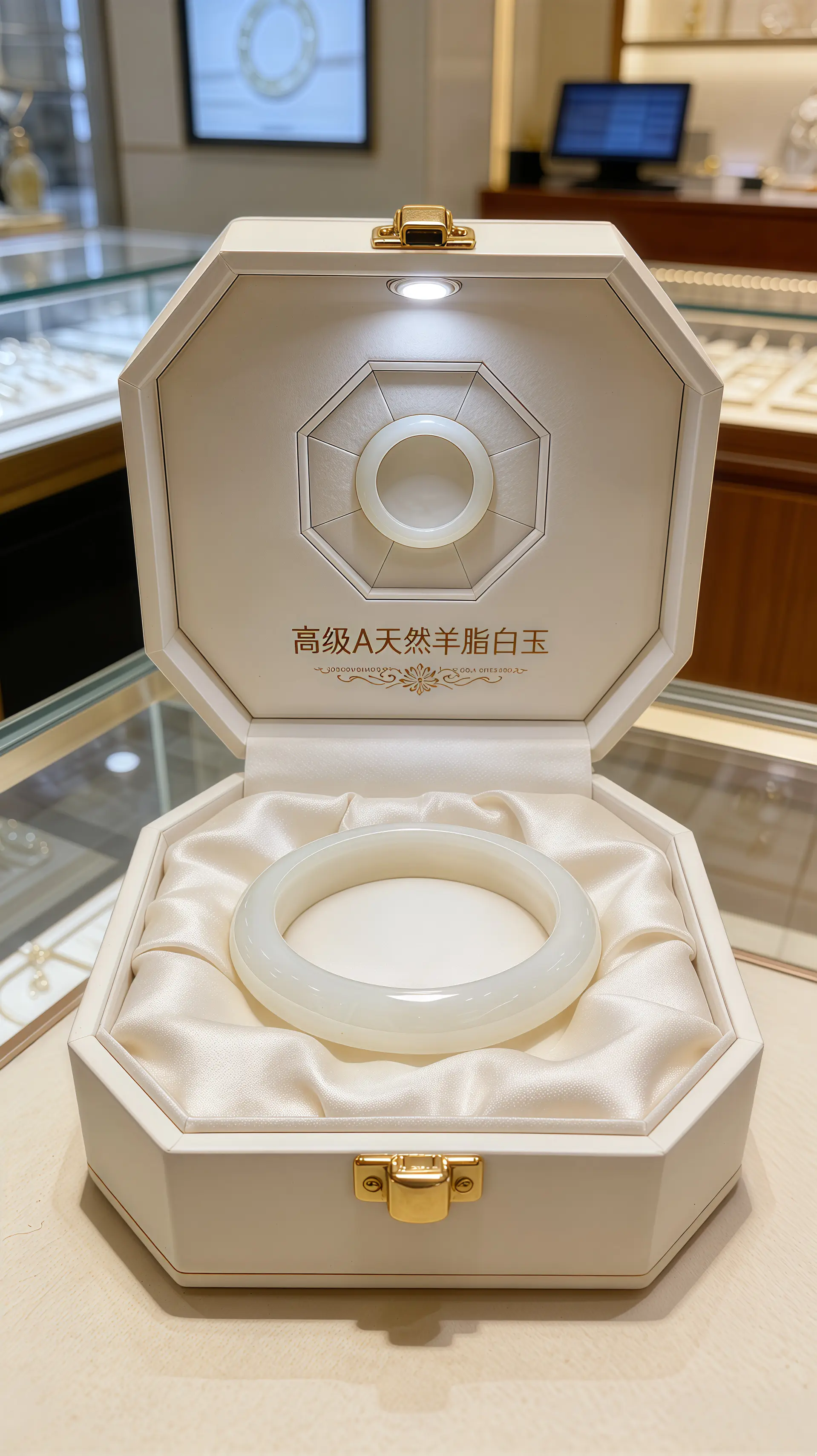 手镯 羊脂玉手镯 高端白玉手镯 和田玉手镯 手镯控