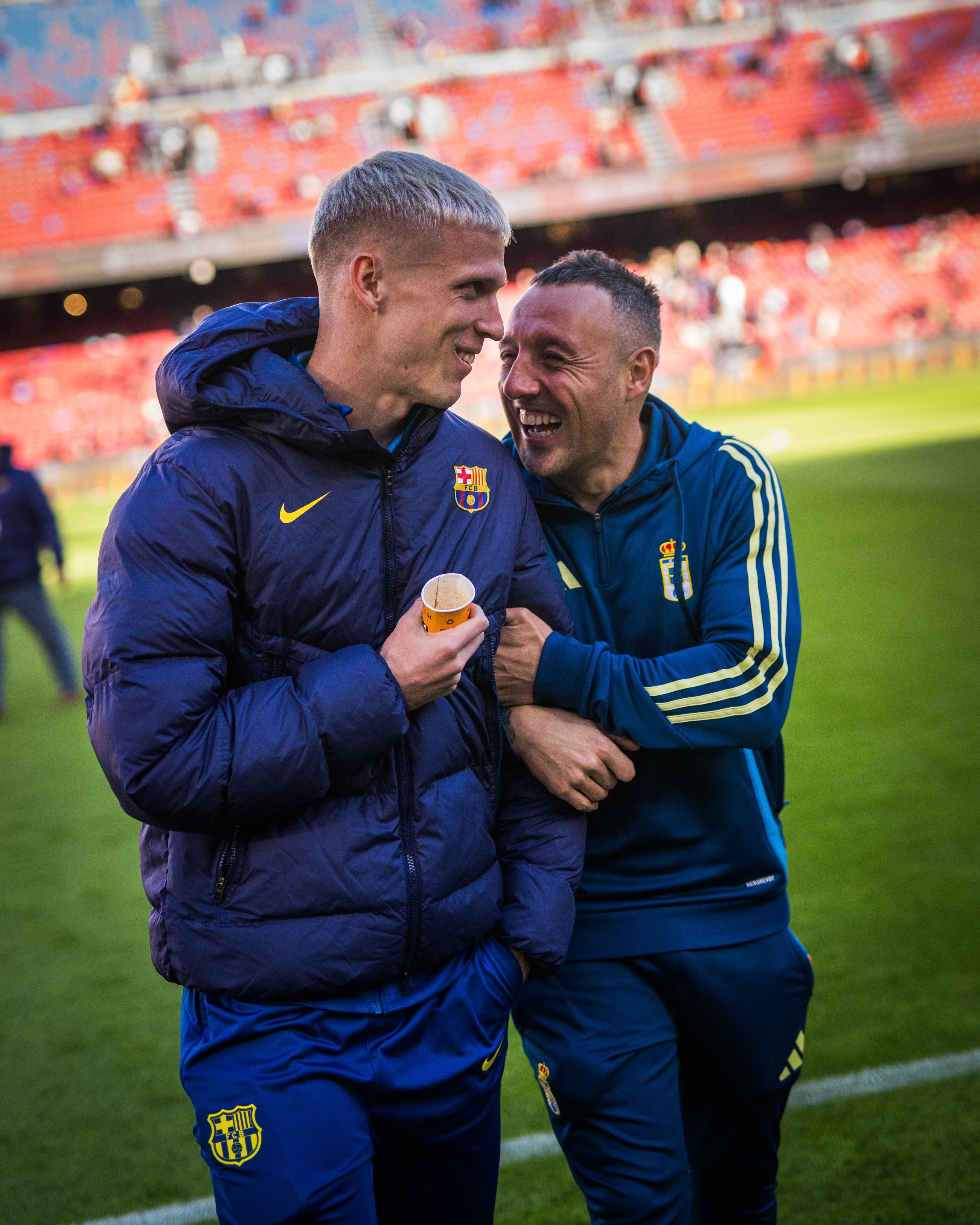 奥尔莫和卡索拉❤️巴萨vs奥维耶多巴萨至死不渝红蓝魂