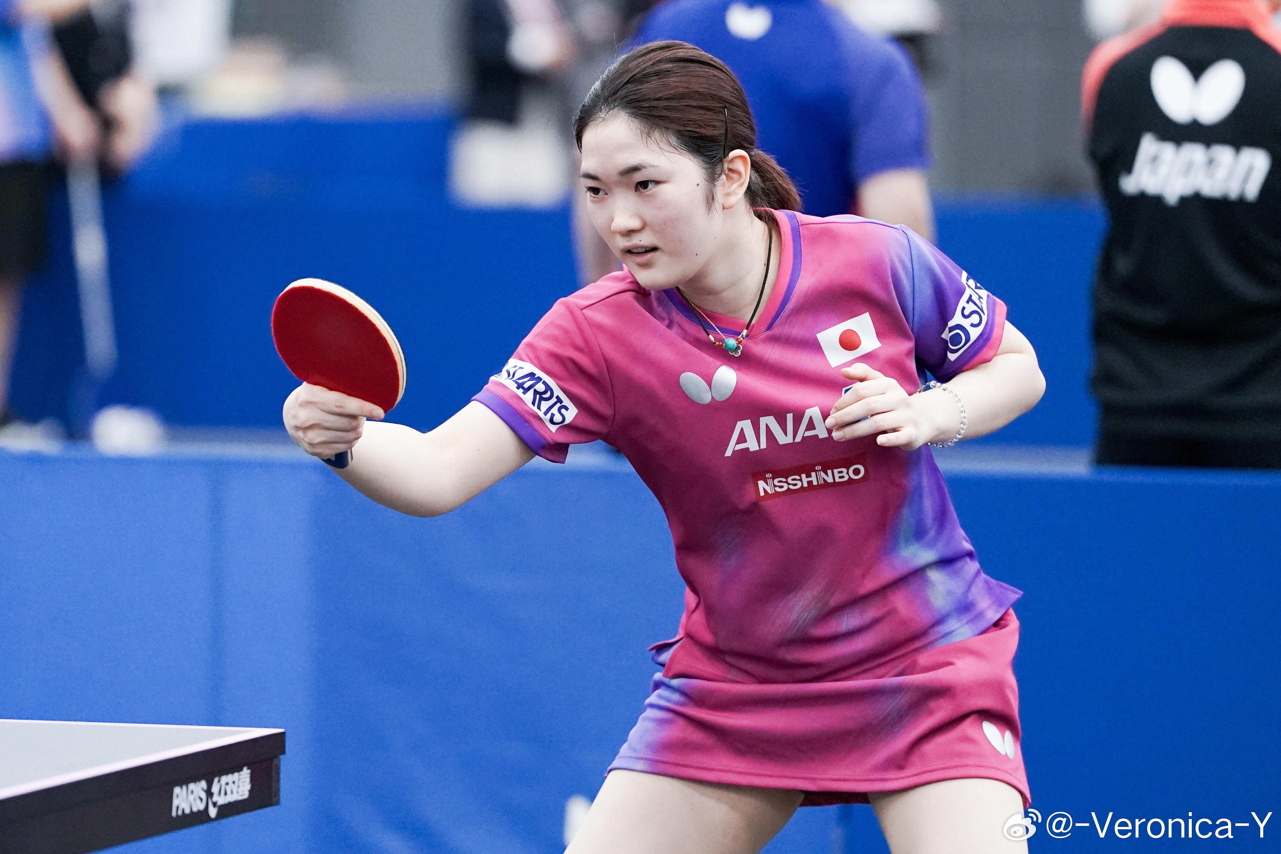 木原美悠：目标超越上届铜牌！将与张本美和出战女子双打，“希望能以笑容结束这场比赛
