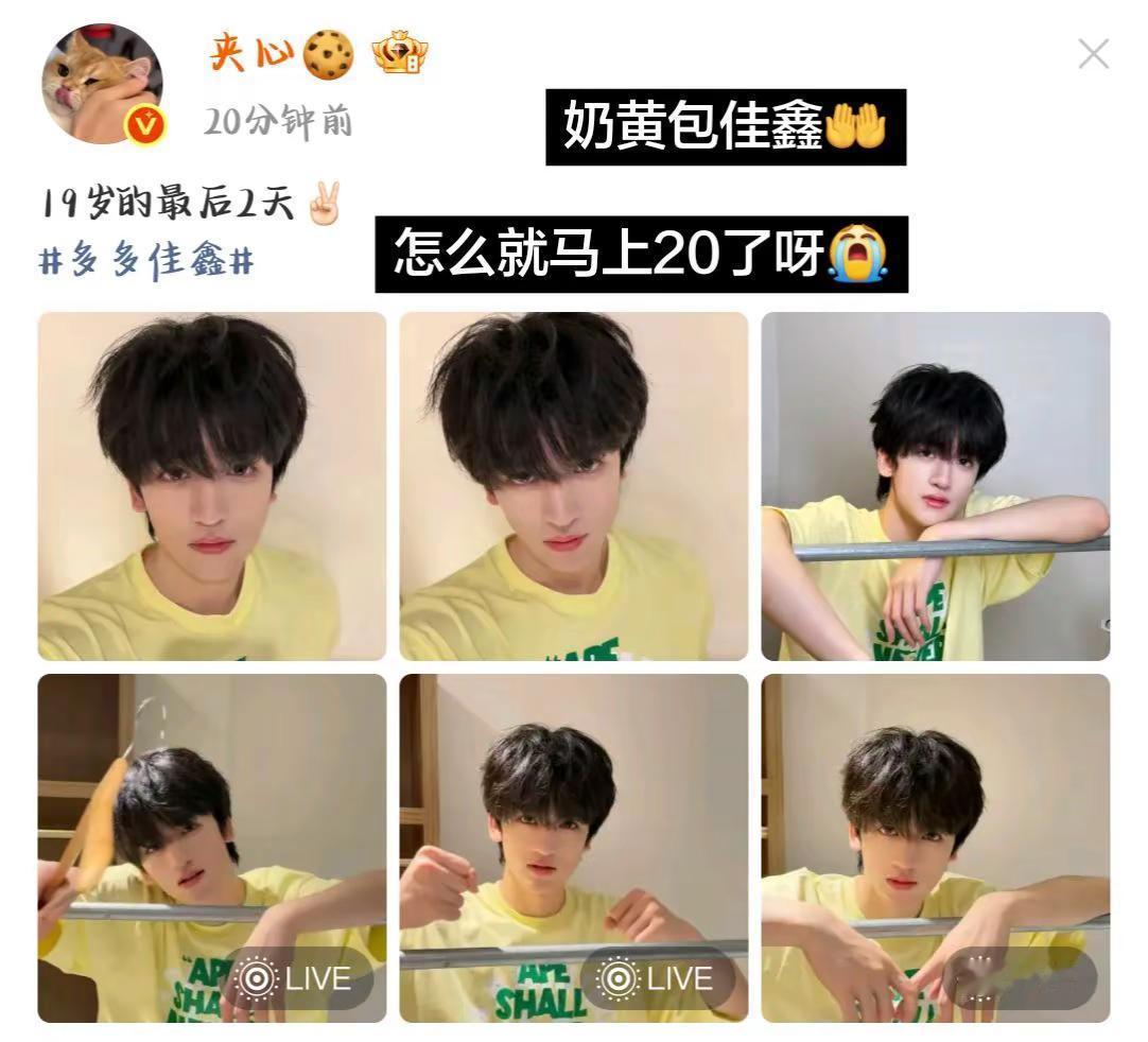 谁会不厌其烦的安慰那无知的少年邓佳鑫 奶黄包