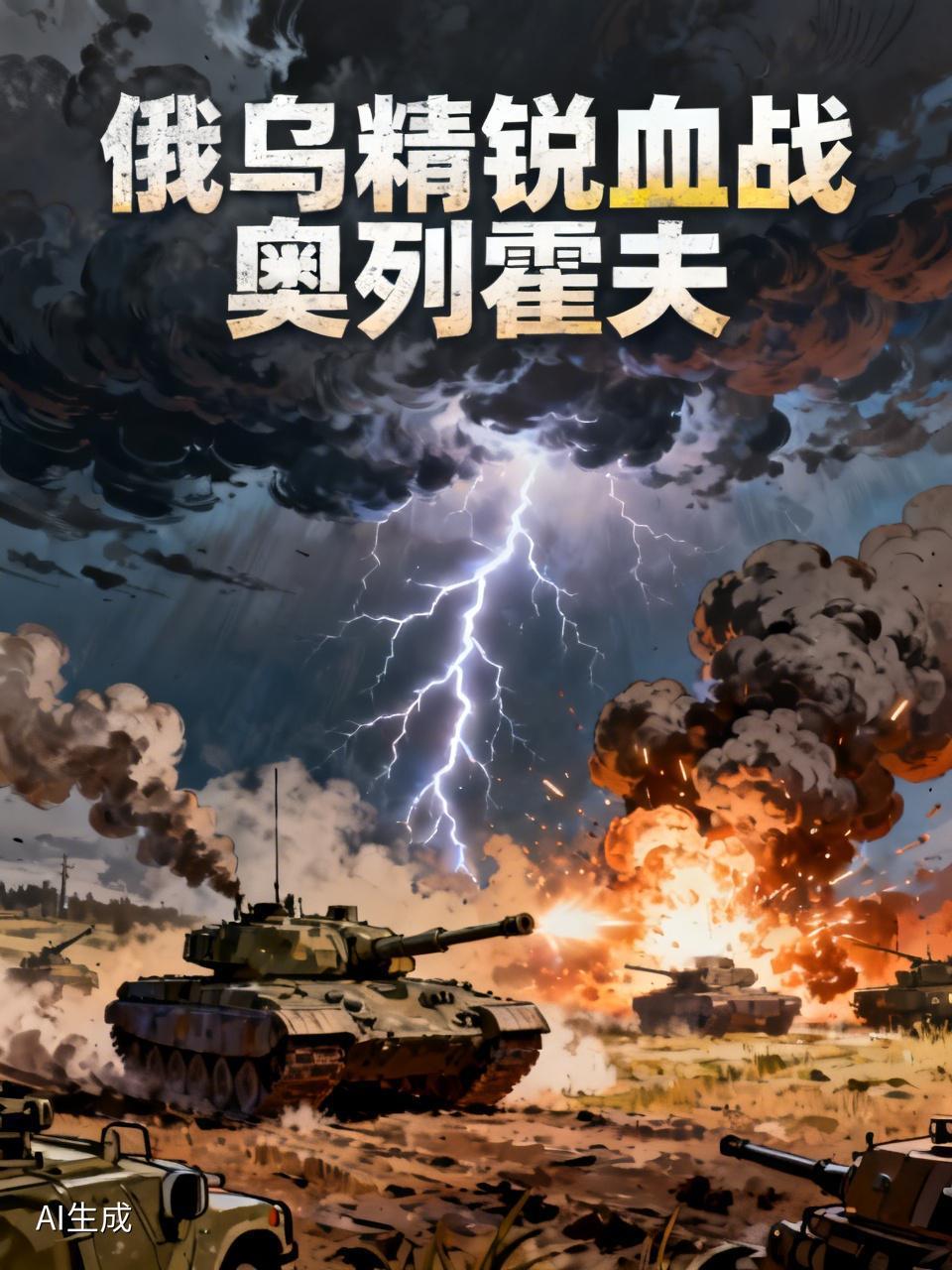 俄乌精锐血战奥列霍夫
 
俄乌战场再掀白热化激战，奥列霍夫地区成为双方精锐部队的