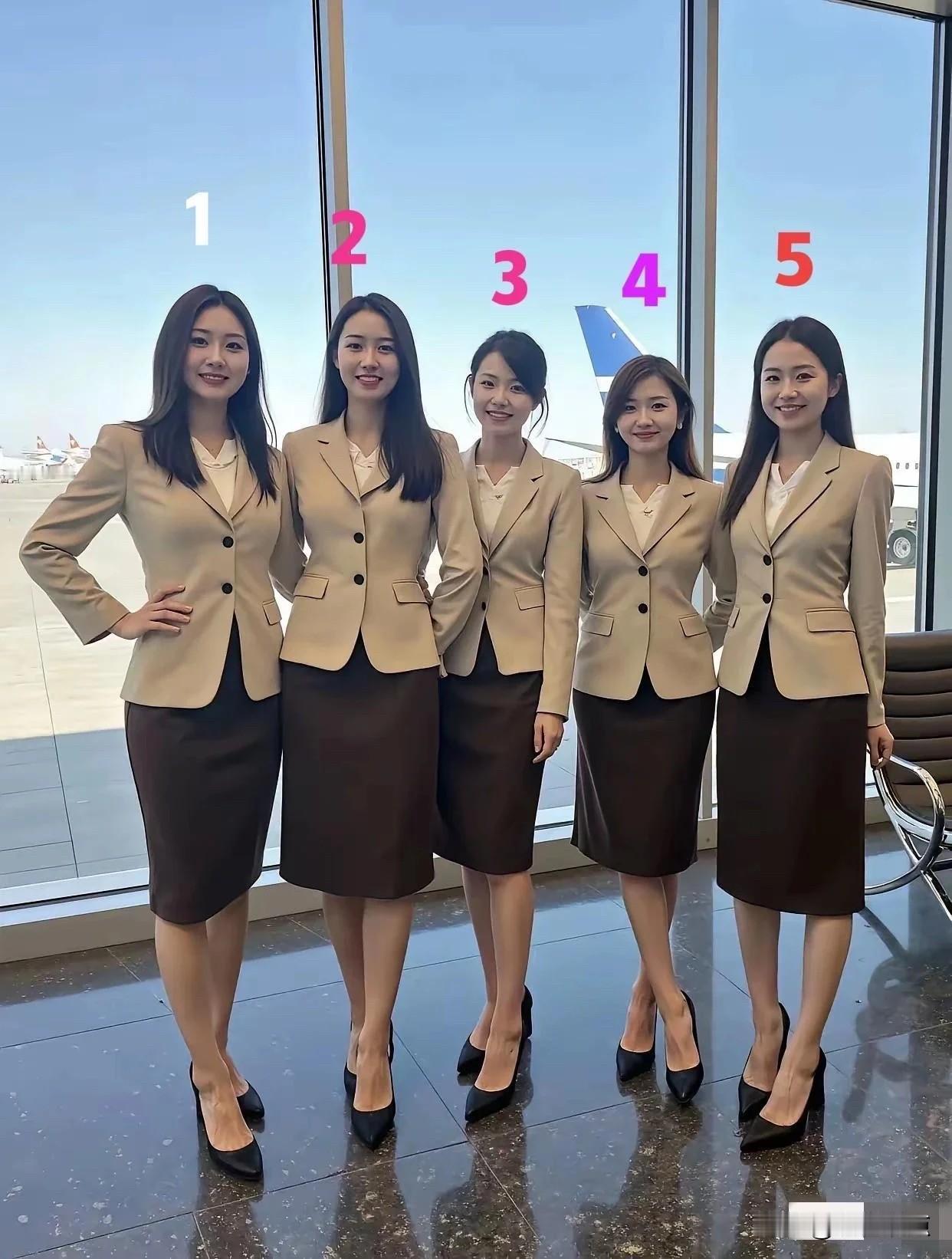 1、2、3、4、5号，你选几号？我选4[呲牙]