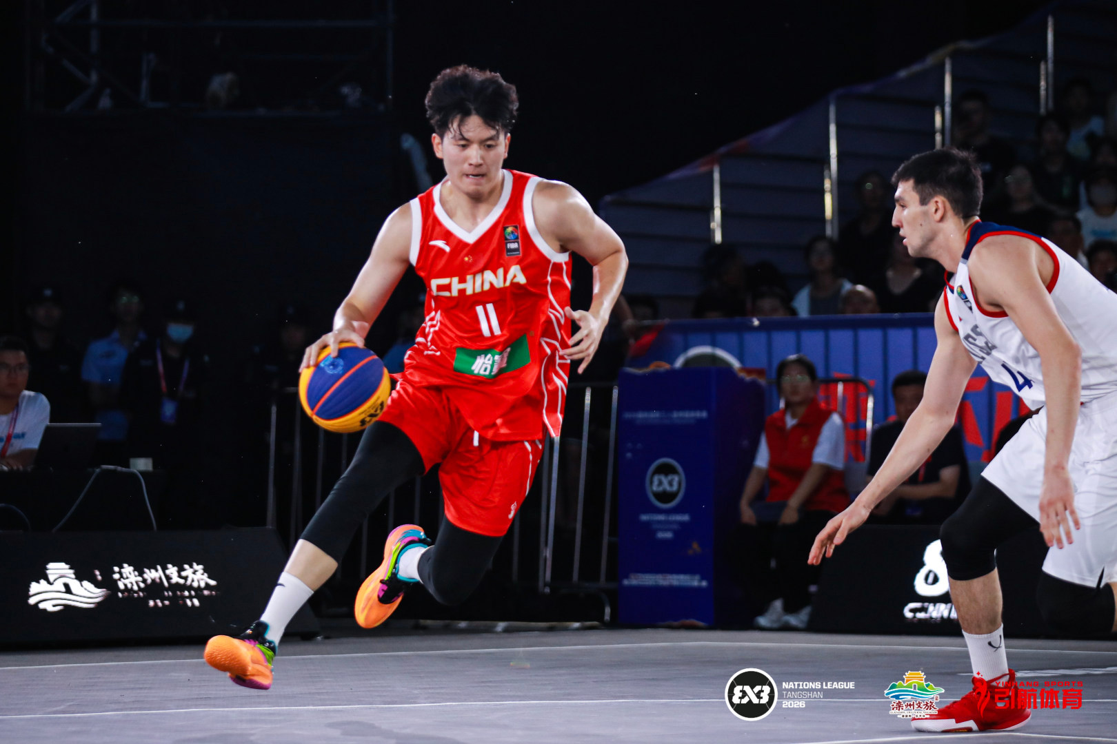 【战报】在昨天结束的2026FIBA3x3U21国家联赛唐山站的首个比赛日，中国