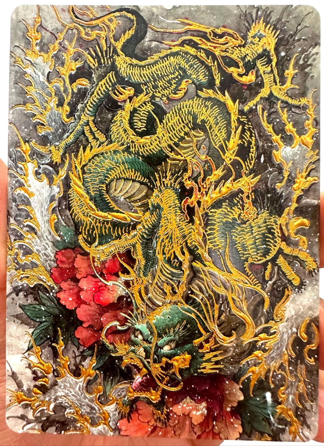 龙年贺岁工艺收藏卡 吉祥如意 香山文创出品
