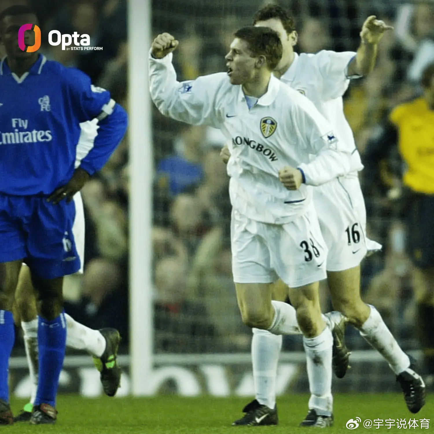 英超历史第二次单赛季两名16岁球员进球，上次是鲁尼米尔纳，随着小将道曼在阿森纳对