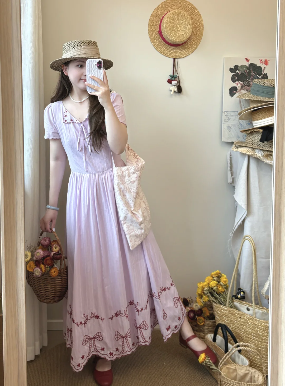 💟💟浪漫紫色生日连衣裙～
