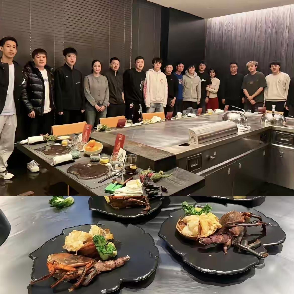 王楚钦没比赛也没闲着

上台宣誓完赛就立马开溜了

不是去逛街了，而是去和其他朋