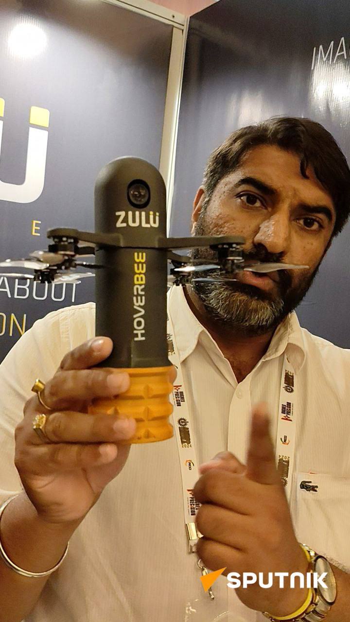 印度班加罗尔的初创公司Zulu Defence开发的Hoverbee单兵飞行手雷