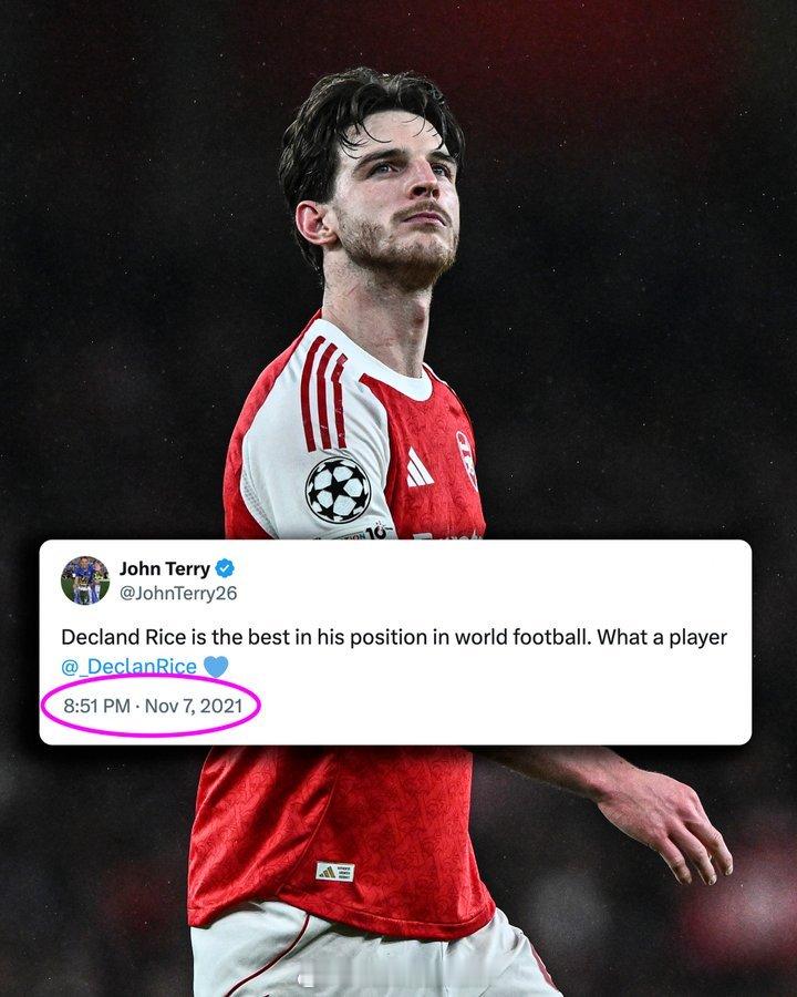 约翰·特里知道赖斯与众不同  金秋观赛季 阿森纳著名教授