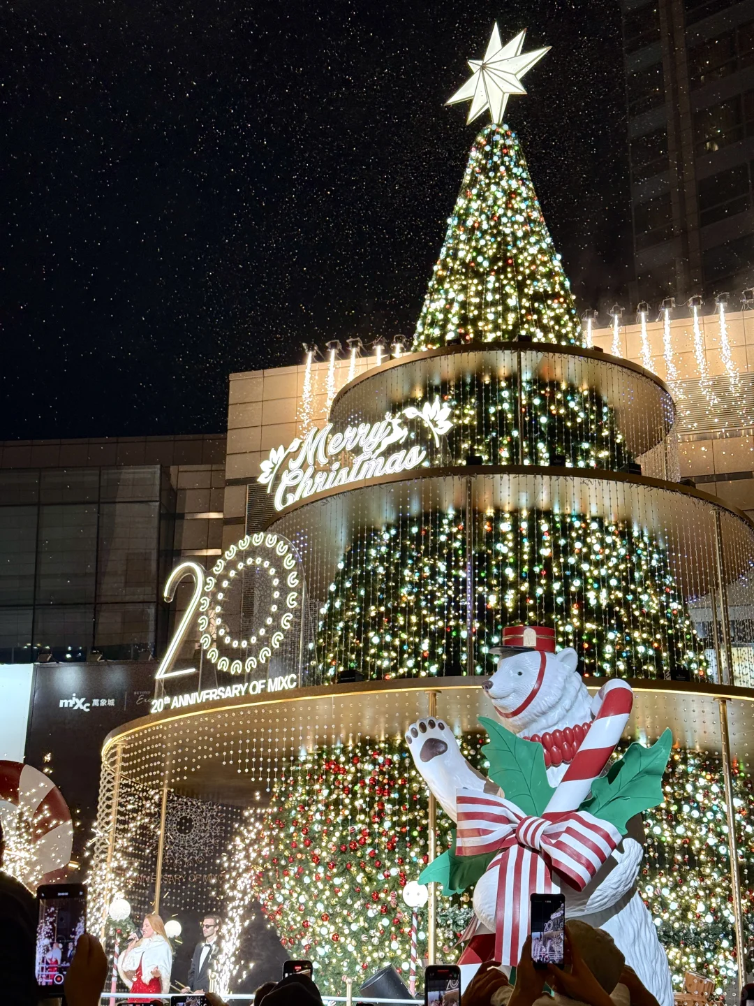 就在现在！！罗湖万象城浪漫哭了🎄🥹