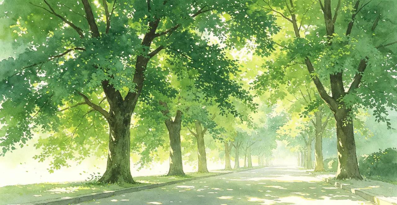 《迎接你，盛夏》

热浪是前奏的鼓点
敲打着季节的门扉
一年中最炽烈的章节
正以