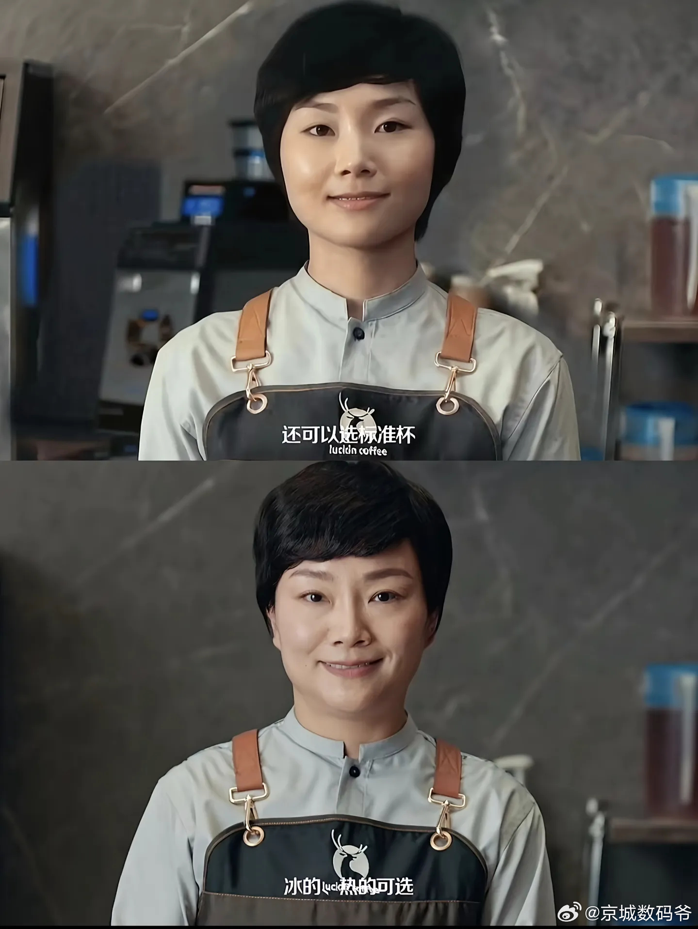 花有重开日，人无再少年，演员也老了，留下了岁月的痕迹，欲买桂花同载酒，终不似，少