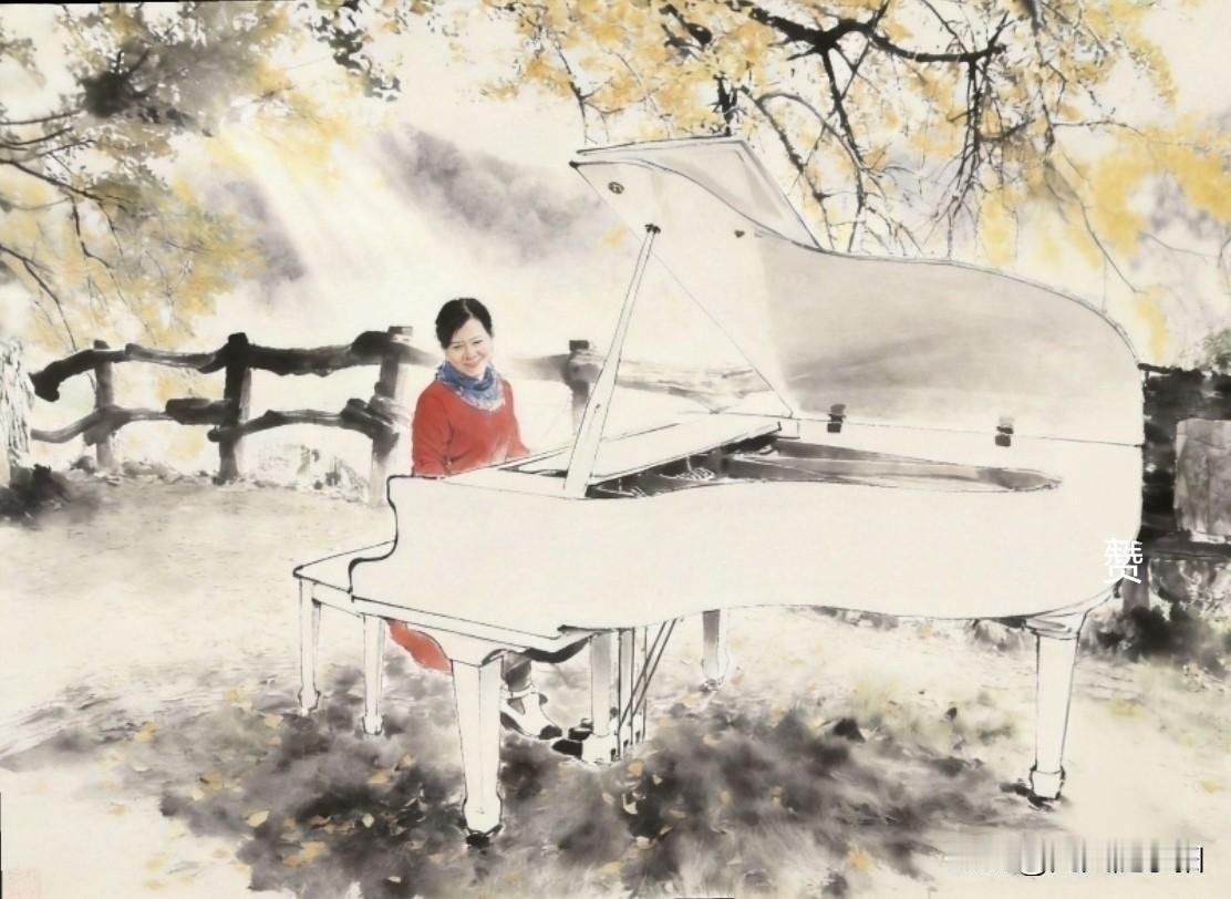 银杏树下